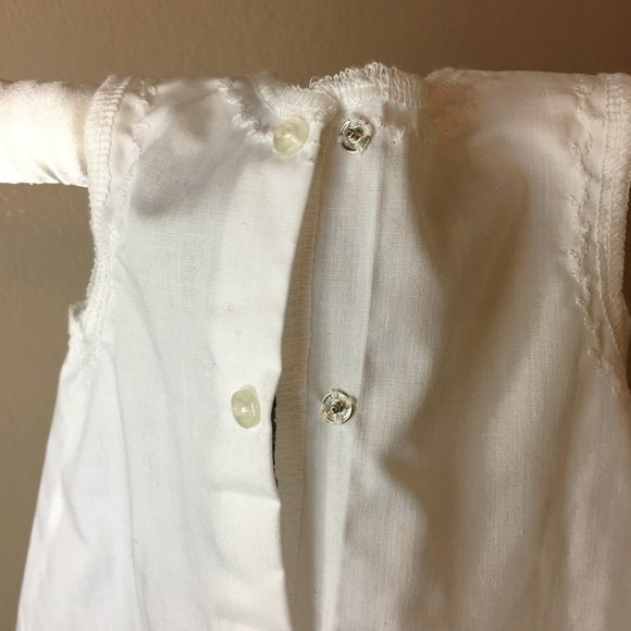 Elegant Grandma-Made 2-piece Layered Pinafore Velvet Baby Dress 👶🎀 - Picture 15 of 15